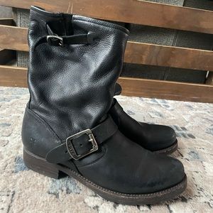 Black Frye boots
